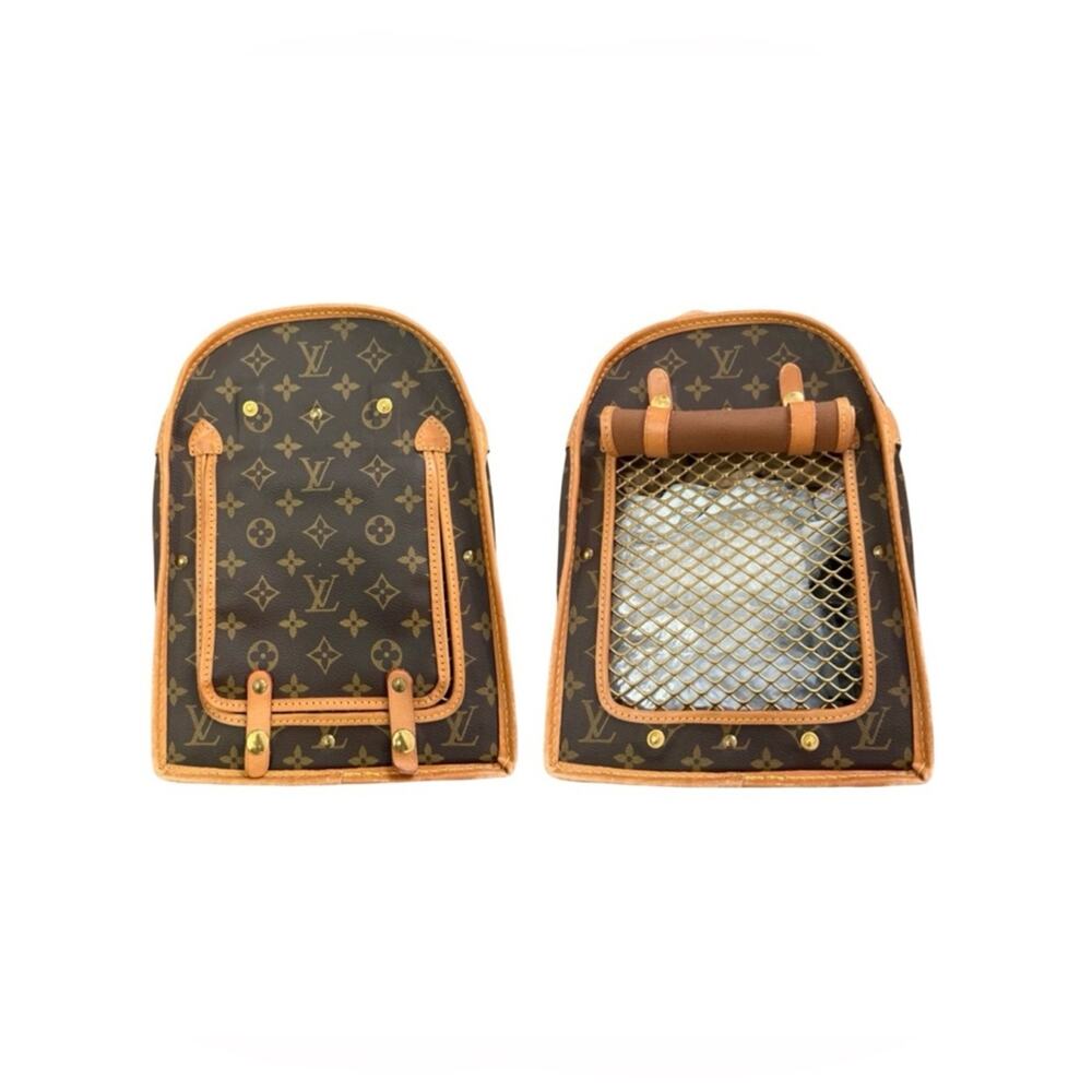 Louis Vuitton Sac Chien Monogram Pet Carrier Dog Bag LV - Picture 15 of 15